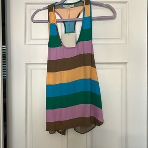Tibi Striped Tank
